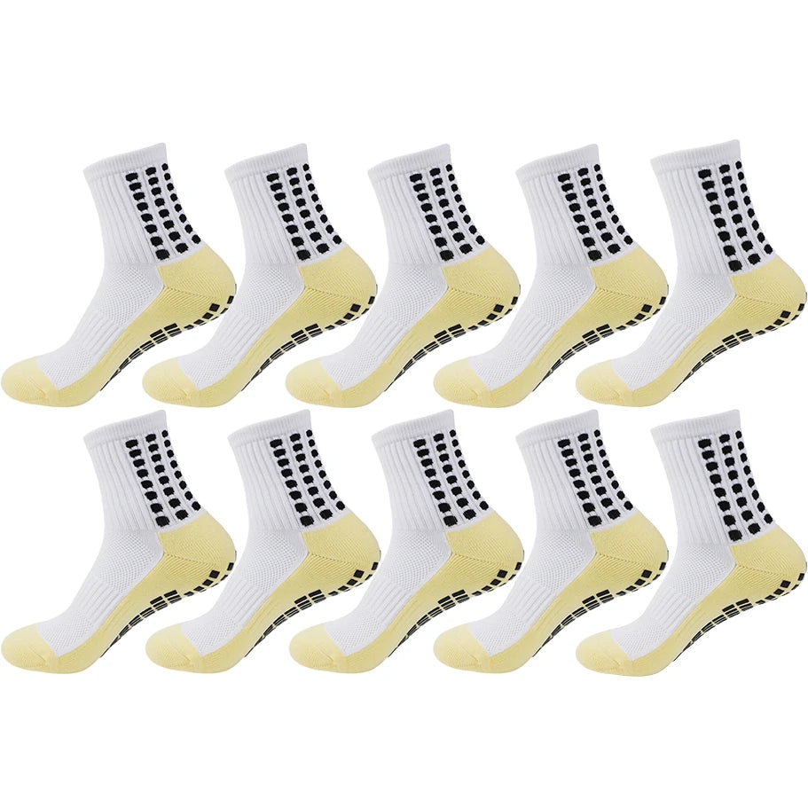 Pack de medias de fútbol profesional con grip