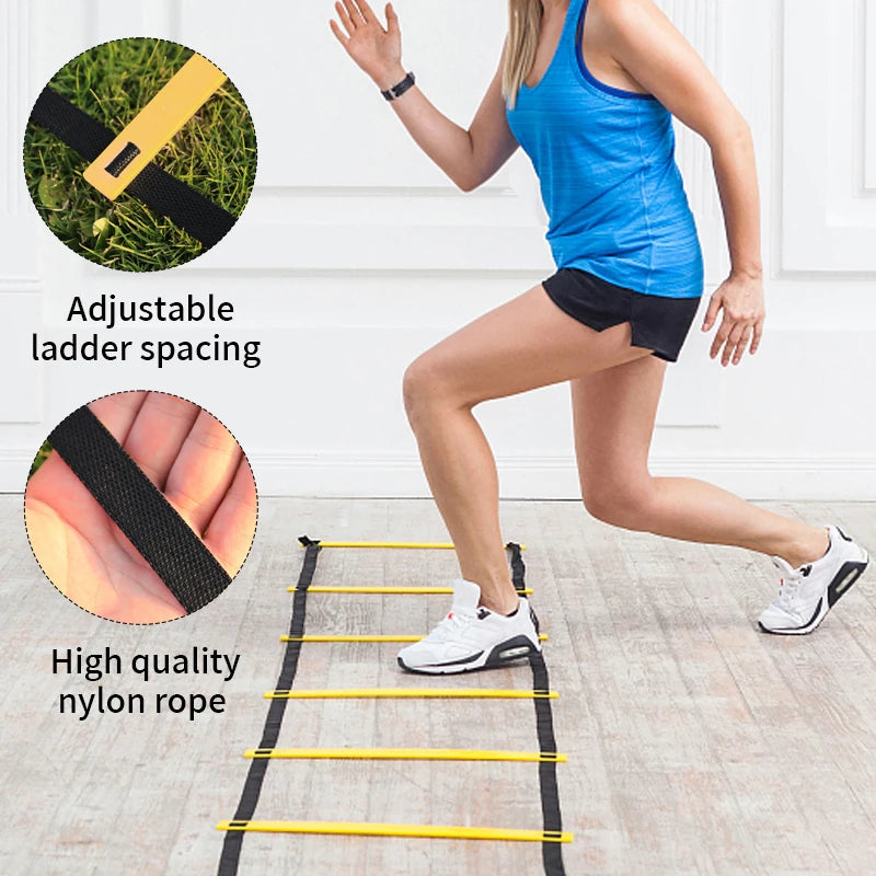 Kit FutLab - conos y escalera de coordinación para fútbol