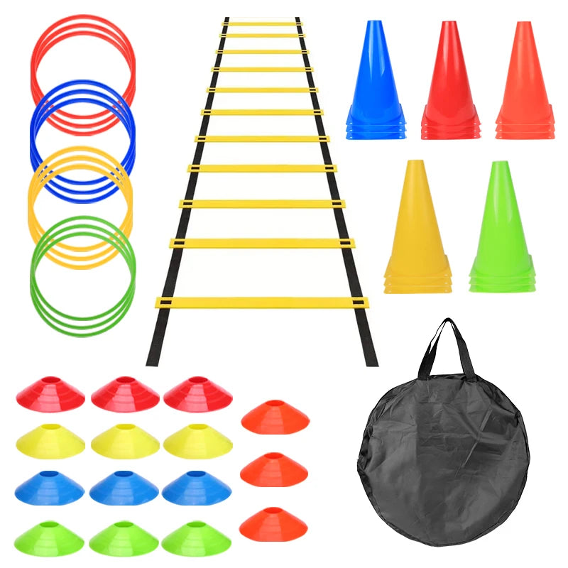 Kit de velocidad y agilidad para entrenamiento de fútbol