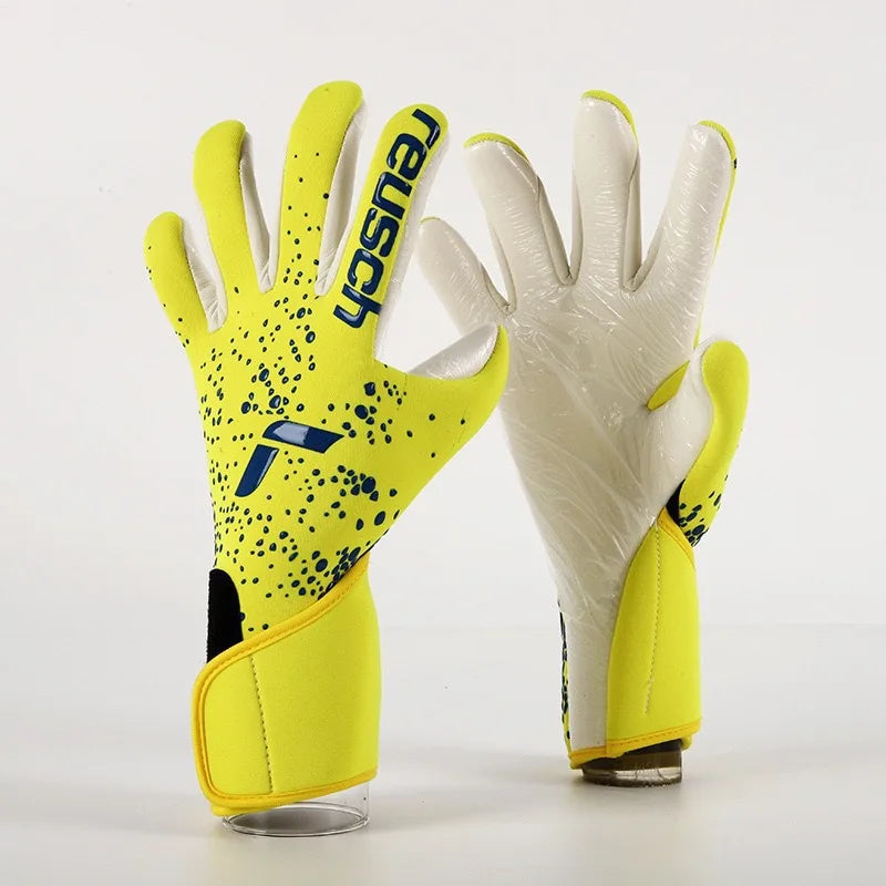 Guantes de portero profesionales con protección de dedos