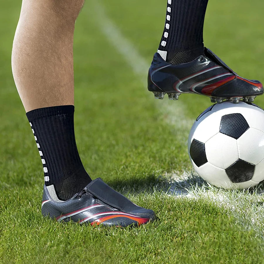 Medias de fútbol GRIP disponibles por unidades y packs
