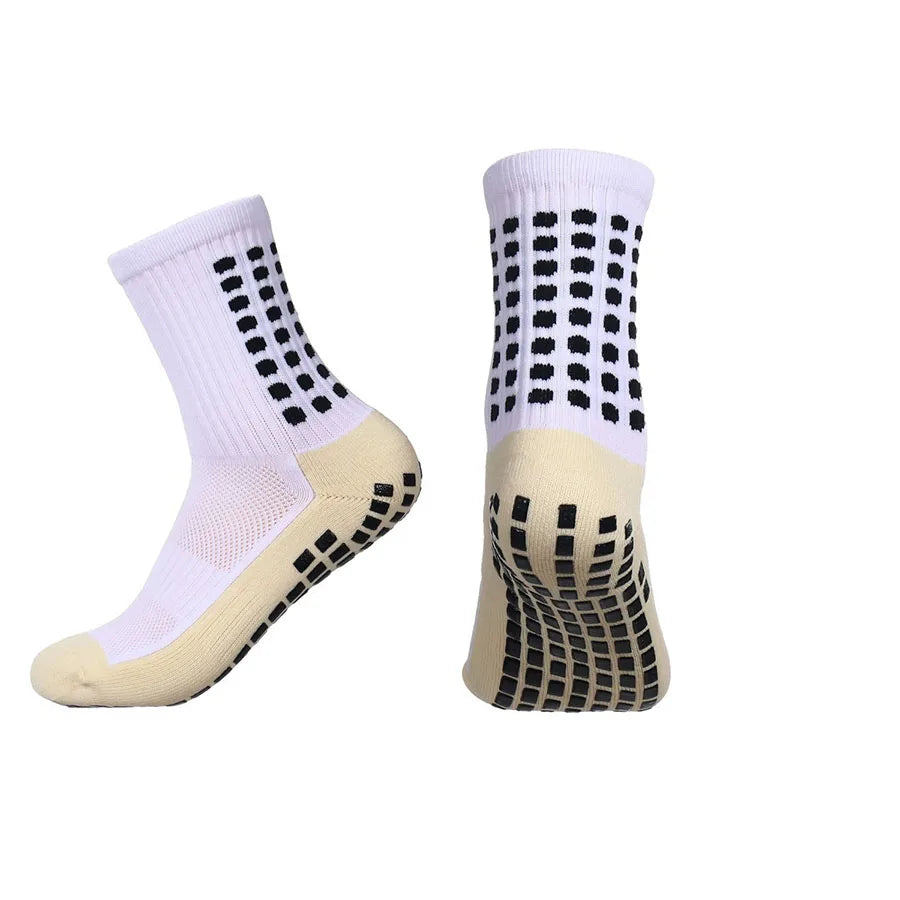 Medias largas de fútbol con grip - pack de pares